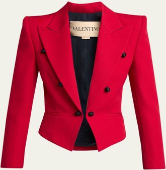 Valentino Garavani Giacca Solid Blazer