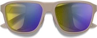 Smith Embark 58mm ChromaPop Polarized Square Sunglasses in Summit /Glacier Yellow Violet at Nordstrom