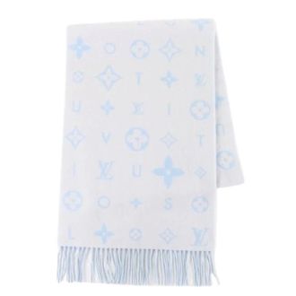 Louis Vuitton Stola Vintage Pre-owned - - Pre-owned - Donna - Blu - ONE SIZE