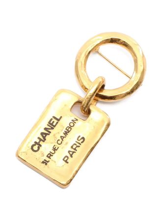 Chanel Spilla Rue Cambon 1986-1988 - Oro