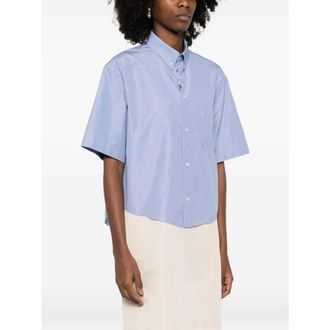 Maison Margiela Donna, Camicette, Blu, S, new