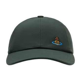 Vivienne Westwood Womens 81020019-W01hc-M411 Cotton Baseball Cap Green