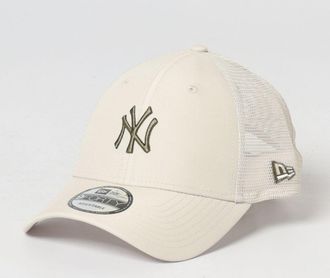 New Era Cappello 9Forty NY Yankees in cotone e nylon a rete con logo ricamato