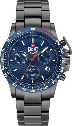 JDM Military Charlie II Watch - Heren - Horloges - Blauw - ONE Size - Accessoires