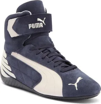 Puma Speedcat Mid Sneaker in New Navy-Warm White at Nordstrom, Size 7.5