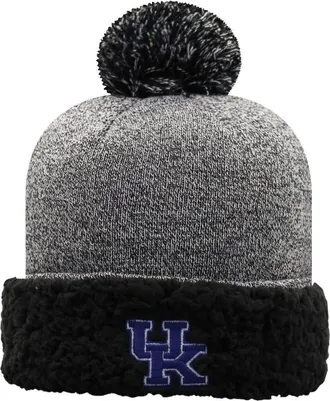 Top of the World Womens Top of the World Black Kentucky Wildcats Snug Cuffed Knit Hat with Pom at Nordstrom