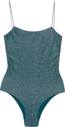 Os&eacute;ree Costume da bagno con spalline sottili - Blu