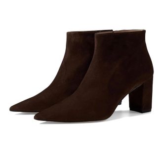 Stuart Weitzman Womens Stuart Weitzman Stuart Boots Walnut Pointed Toe Bootie HTAT530