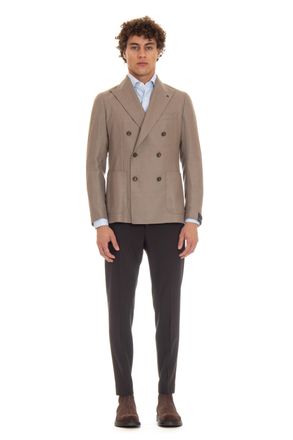 Tagliatore Textured Wool Super 100s Montecarlo Jacket