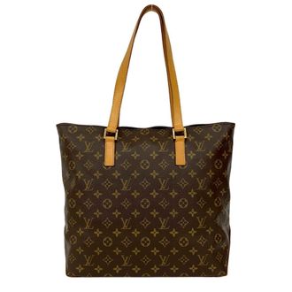 Louis Vuitton Brown Leather Pvc Handbag Shoulder Bag Tote Bag (Pre-Owned)