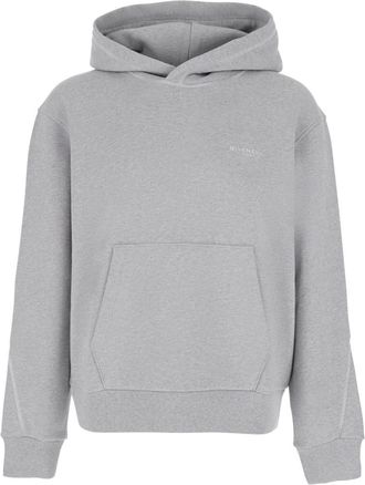 Givenchy Grey Relaxed Logo Hoodie