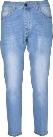 Bonheur Light Blue Tapered Denim Jeans