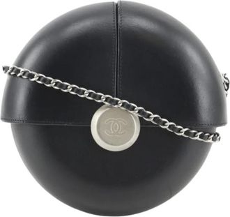 Chanel Pre-owned Evening In The Air Leren Schoudertas - Dames - Vintage Mini Tas - Zwart - ONE Size - Leer - Vintage