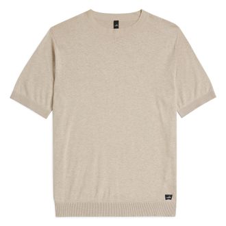 Wahts Mens Knitwear, TargetGroup:Men Dark Stone Beige Melange / XXL