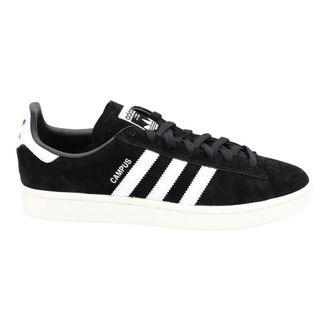 adidas Campus Sneakers Zwart/Wit Su&egrave;de Schoenen - Heren - Skateschoenen - Zwart - 42 2/3 EU - Su&egrave;de - Fitness