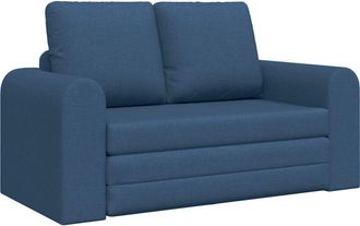 vidaXL Sof&aacute; Cama Azul 148 X 71 X 83 Cm Tela Vidaxl
