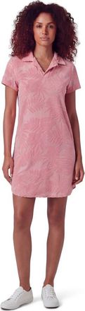 Lords of Harlech Womens Terry Toweling Dress in Coral at Nordstrom, Size Small