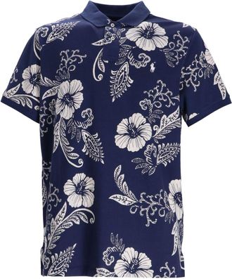 Polo Ralph Lauren Polo a fiori - Blu