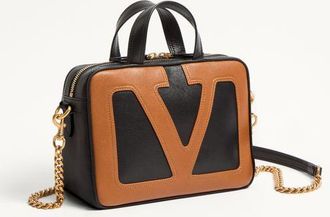 Valentino Garavani Borsa A Mano Valentino Garavani Viva Superstar In Nappa Donna NERO/SPEZIA UNI