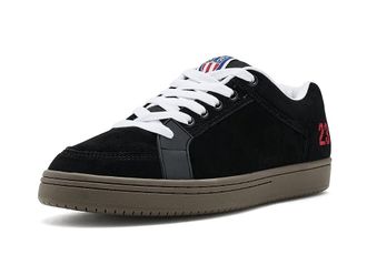 Etnies Sal23 Mens Shoes Black/White/Red : 10.5 D - Medium, Suede