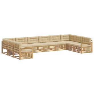 vidaXL Juegos De Sof&aacute;s 10 Uds. Vidaxl
