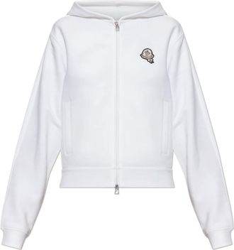 Moncler Mujer, Sudaderas, Blanco, Talla: M