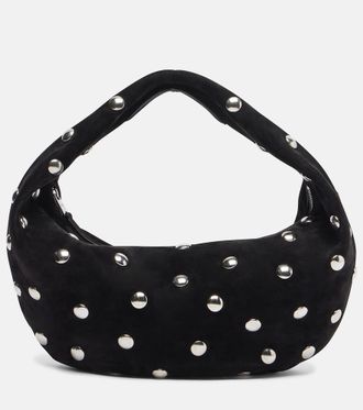 Khaite Olivia Medium studded suede tote bag