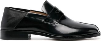 Maison Margiela Tabi Loafers - Heren - Loafers - Zwart - 41 EU - Leer - Schoenen