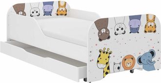 OEM Cama Infantil Miki 160x80 Mini Zoo
