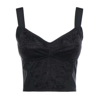 Dolce & Gabbana Mujer, Camisetas, Negro, Talla: M