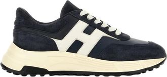 Hogan Hyperlight Sneakers - Heren - Sneakers - Blauw - 41 1/2 EU - Leer - Schoenen