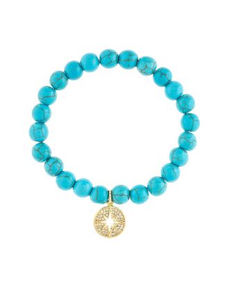 Rivka Friedman 18K Plated Cz Bracelet