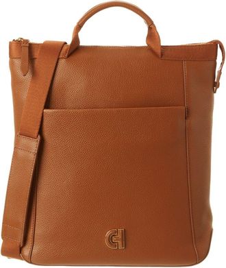Cole Haan Grand Ambition Convertible Solid Leather Backpack