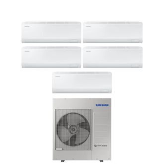 Samsung Penta Split Inverter Aire Acondicionado Cebu Serie 7+7+9+12+12 Con Aj100txj5kg R-32 Wi-fi Integrado 7000+7000+9000+12000 - Nuevo - Samsung