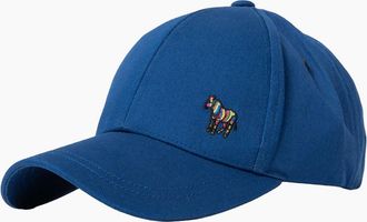 Paul Smith Mens PAUL SMITH ZEBRA CAP BLUE - Size: 1 size