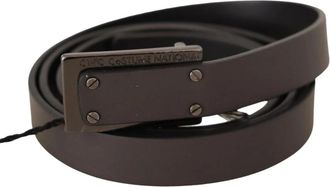 Costume National Heren, Accessoires, Bruin, Maat: 100 CM Leer