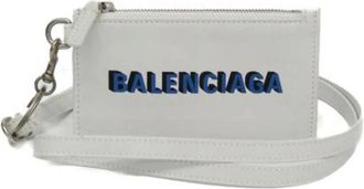 Balenciaga Vintage, unisex, Wit, ONE Size, Leer, Pre-owned Vintage Mini Bag