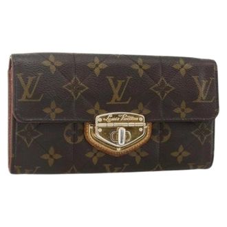 Louis Vuitton Pre-owned Wallets, female, Brown, Size: ONE SIZE Pre-owned Sarah Long Wallet