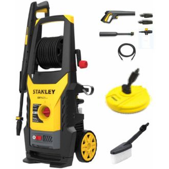 Stanley modelo SXPW25DSSP-E, hidrolimpiadora 2500 W, presi&oacute;n de 170 bar, ideal para limpieza profunda de exteriores, potente, eficiente, f&aacute;cil de