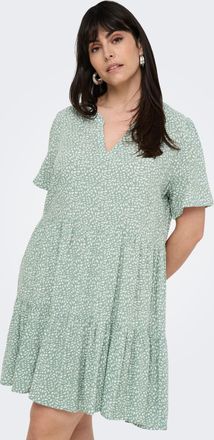 Only Carmakoma Minikleid »CARZALLY LIFE S/S THEA TUNIC DRESS NOOS« Sommerkleid