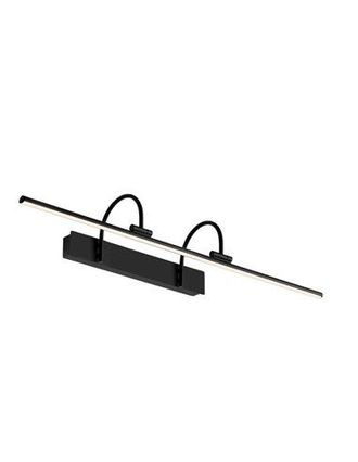 Mantra Mantra Aplique Led De Pared Con Barra De Luz Paracuru Negro 3000k Distintos Tama&ntilde;os 8w/12w/18w