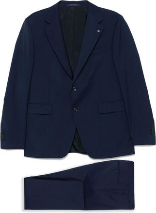 Tagliatore Jurken - Heren - Business pakken - Blauw - 2XL - Kostuums