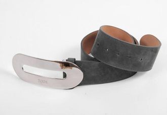 Tod's Womens Beige Leather Regular Belt