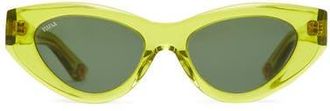 Vada Jewelry Catfish Sunglasses in Sencha at Nordstrom