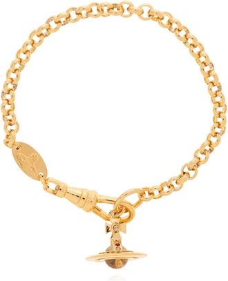 Vivienne Westwood Nieuwe kleine armband - Dames - Armbanden - Geel - ONE Size - Accessoires