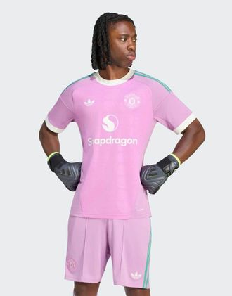 adidas Manchester United 26/27 maglia da portiere away in preloved purple-Viola