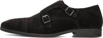Stefano Lauran Elegante bruine su&egrave;de schoenen met gesp - Heren - Nette schoenen - Bruin - 43 EU - Su&egrave;de - Schoenen