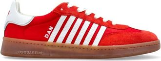 Dsquared2 Boxer Sportschoenen - Heren - Sneakers - Rood - 43 1/2 EU - Katoen - Schoenen
