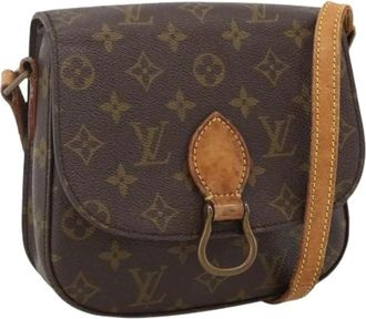 Louis Vuitton Pre-owned Cross Body Bags, female, Brown, Size: ONE SIZE Pre-owned Vintage Monogram Shoulder Bag