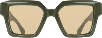 Ferragamo Amber Square Ladies Sunglasses SF2084S 320 53